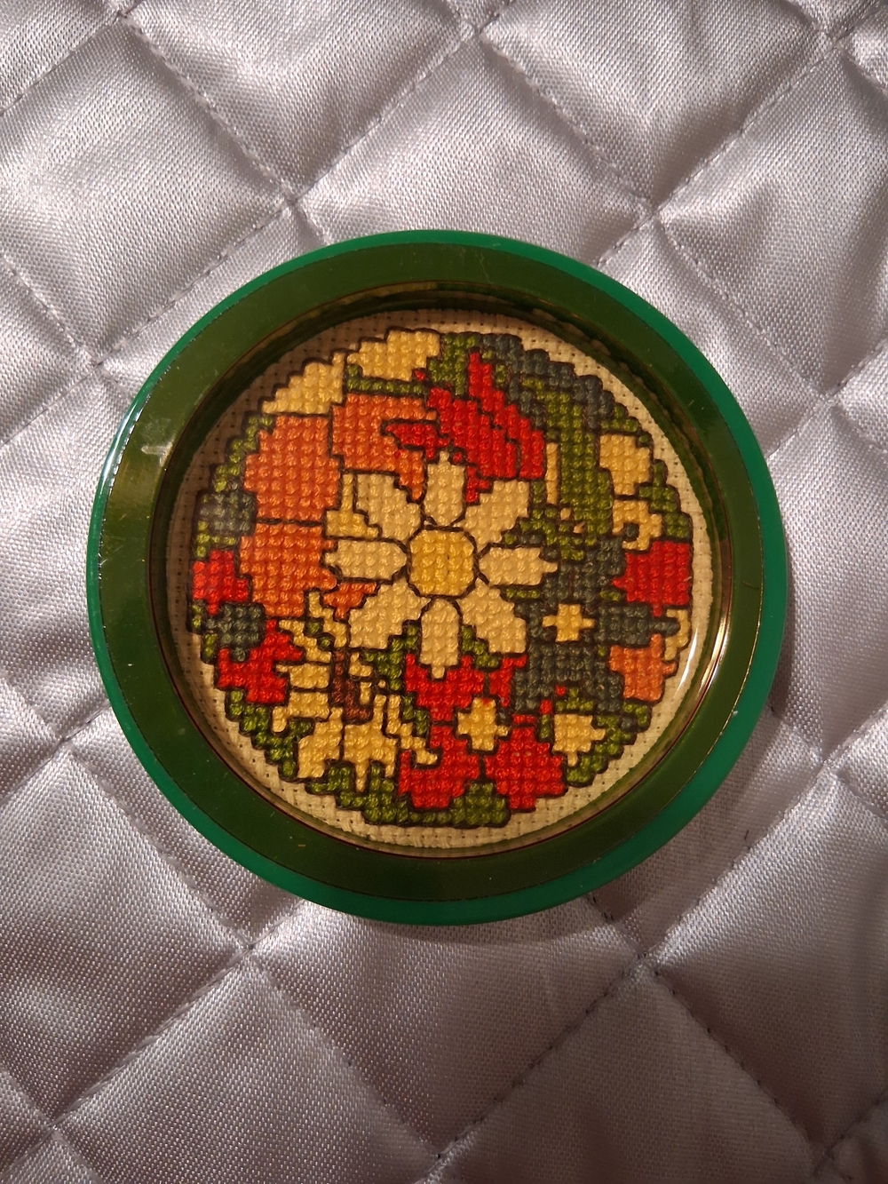 Coasters Set Of Four In A Container Crochet Style Design - Picture 2 of 3